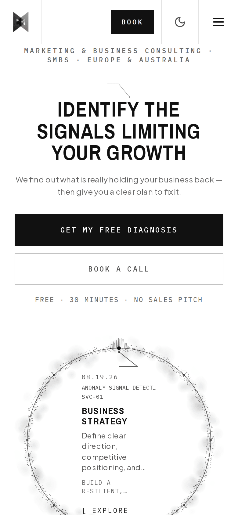 noventi labs — mobile view